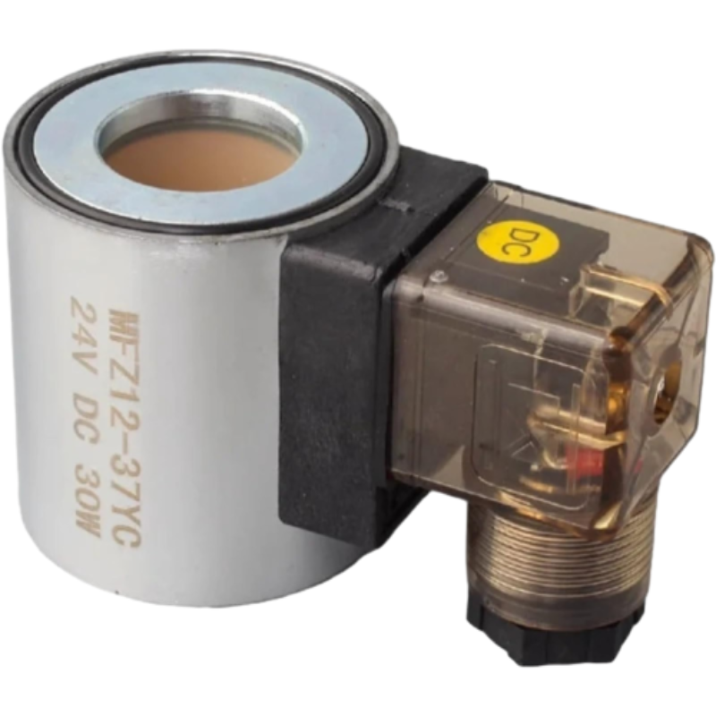 Bobine d'électrovanne hydraulique MFB12-37YC MFZ12-37YC 30W AC220V AC110V DC24V DC12V DC48V DC60V diamètre du trou 23mm hauteur 51mm (Color : MFZ12-37YC DC12V Bobine d'électrovanne hydraulique MFB12-37YC MFZ12-37YC 30W AC220V AC110V DC24V DC12V DC48V DC60V diamètre du trou 23mm hauteur 51mm (Color : MFZ12-37YC DC12V
