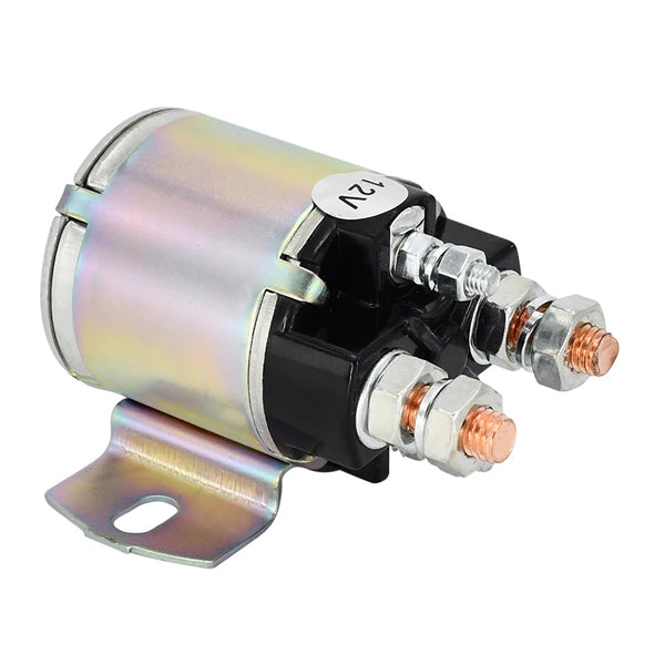 Replacement New 12V 4 Terminal Solenoid J38-81950-01 J388195001 Compatible With Yamaha Gas Golf Cart G2 G8 G9