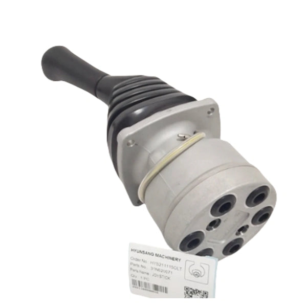 31N6-20071 31N620071 Joystick Right Handle Controller Original for Hyundai Excavator R140LC-7 R160LC-7 R170W-7 R180LC-7 R200W-7 R210-7