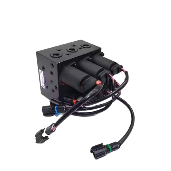 KHJ14520 Solenoid Valve Assembly Replacement for Case CX130 CX160 CX210 CX210LR CX210N CX240 CX240LR CX290 CX330 CX350 CX460 Excavator
