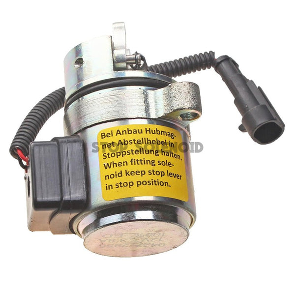 Aftermarket New Shut-off Stop Solenoid 04287583 04287116 Fits Deutz 1011 2011 Engine 12V