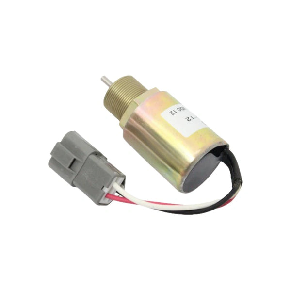 30A87-10041 Fuel Shutoff Solenoid 12V Replacement New for Mitsubishi S3L2