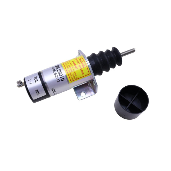 Replacement Stop Solenoid 1500-2060 1502-12C2G1B2 12V With One Treminal For Woodward 1500 Series