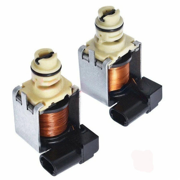 24219819 2PCS Transmission Solenoid Valve Replacement for GM Chevy Olds Le Sabre
