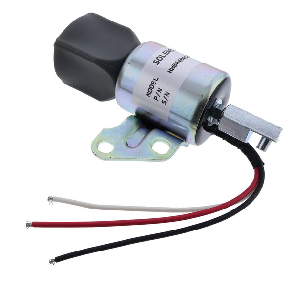 Replacement Fuel Shutoff Solenoid SA-4899-12 For Kubota Super Mini Engine D722 Z482 D902