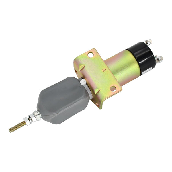 Replacement New SA-5171-12 1502-12C3U1B1S1A 3 Terminals 12V Fuel ShutDown Stop Solenoid For Yanmar Kubota Bobcat Diesel Engine