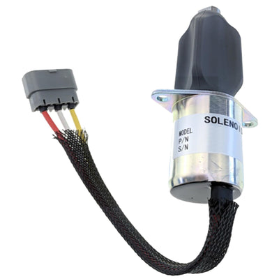 Replacement 24V Stop Solenoid 11033700 VOE11033700 SA-4228-24 Compatible With Volvo Wheel Loaders L70C L330C L70B