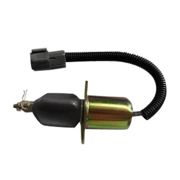Aftermarket Shutoff Cutoff Solenoid 1751ES-24A3UC12B1S 24V Compatible with Hyundai R60-5 Yanmar 98 Engine