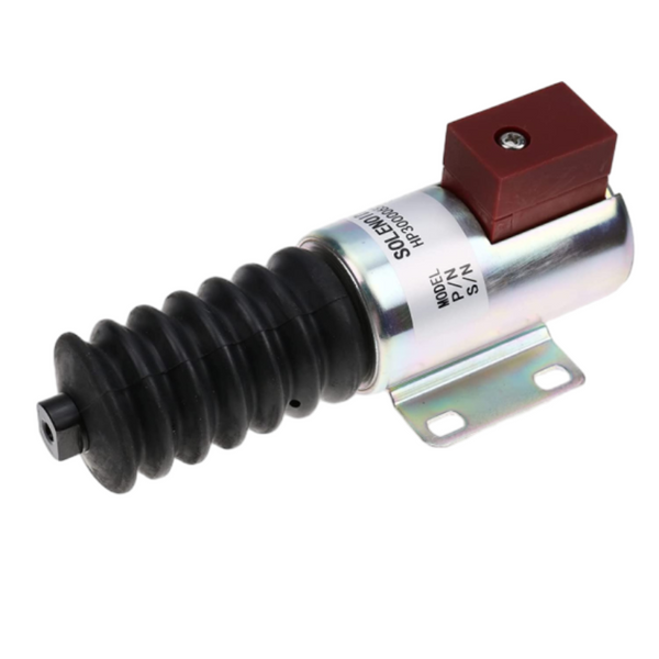 Replacement New 12V 40700094 RP-2309B RP2309B Push Pull Stop Solenoid Compatible with Murphy 3-Terminals