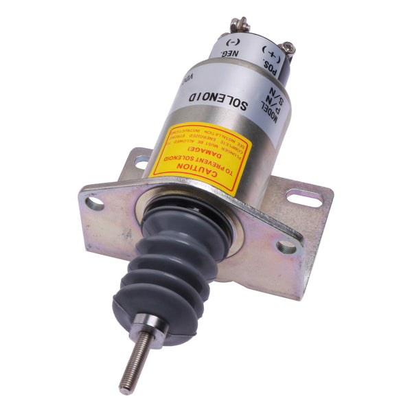 Replacement New 12V Shutoff Solenoid SA-2774-12 2001-12F2U1B2A for Woodward