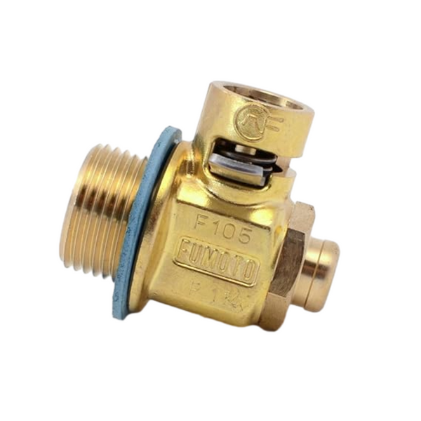 Replacement New Oil Drain Valve F105S M20-1.5 Threads with Short Nipple with Lever Clip For Fumot FS-Series
