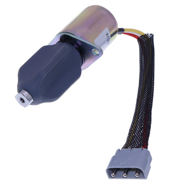 Replacement 24V Stop Solenoid 11033700 VOE11033700 SA-4228-24 Compatible With Volvo Wheel Loaders L70C L330C L70B