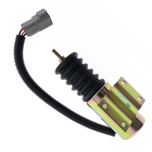 Replacement 3 Terminals 12V Pull Solenoid P613-A1V12 P613-A57V12 P613A1V12 P613A57V12 Compatible With Trombetta Engine Throttle Continuous Duty Expedited