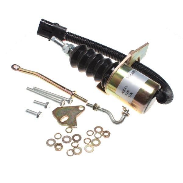 Aftermarket Fuel Shutoff Solenoid 12V 30-00394-00 For Deutz F3L912W 69GL15-114 69GL15-134