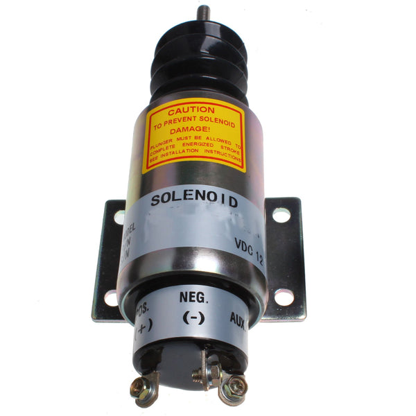 Aftermarket New Continuous Duty Solenoid 2001-24E7U1AB2S1A 2001 Dual Coils Solenoid for Perkins Engine
