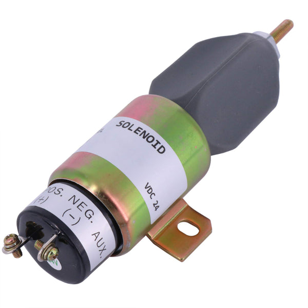 Replacement 24V Shutoff Solenoid 1700-2533 1751-24E3U1B1S1 SA-3934-T 34287-01201 27680-1370 Fit for Woodward Engine Mitsubishi MG500 MG530