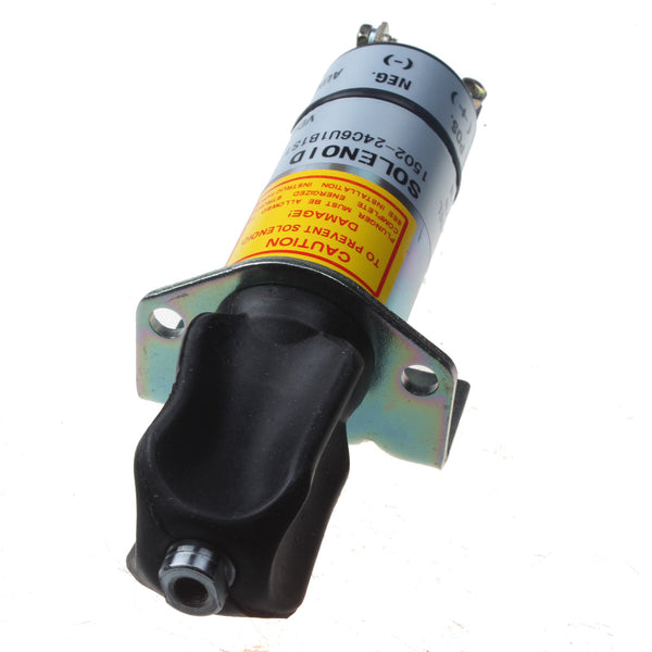 Replacement Shutoff Solenoid Valve 1502-24C6U1B2S1A 1502-24C6U1B1S1 1502-24C7U2B2S1 24V Compatible with Woodward Engine
