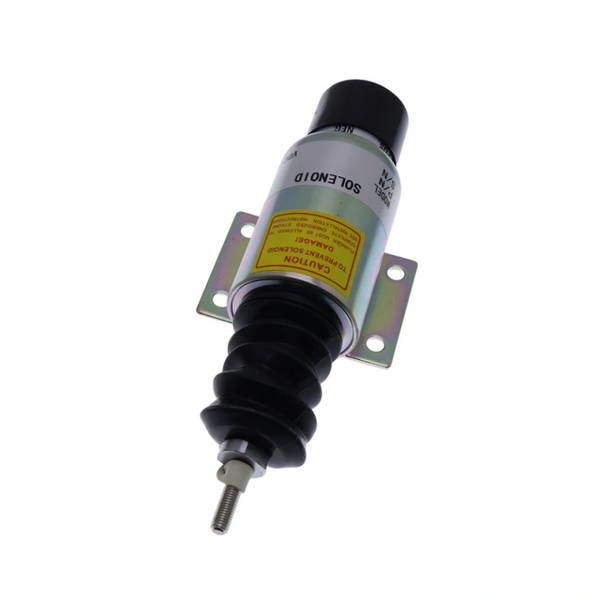 Aftermarket Diesel Stop Solenoid 2000-4516 2001-12E3U1B2S1A 12V with 3 Terminals for Woodward 2000 Series Solenoid