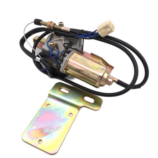 Aftermarket New 24V Fuel Shutoff Solenoid MA4-114 5-81900-008-01 for Isuzu 6BG1 6BB1 Engine