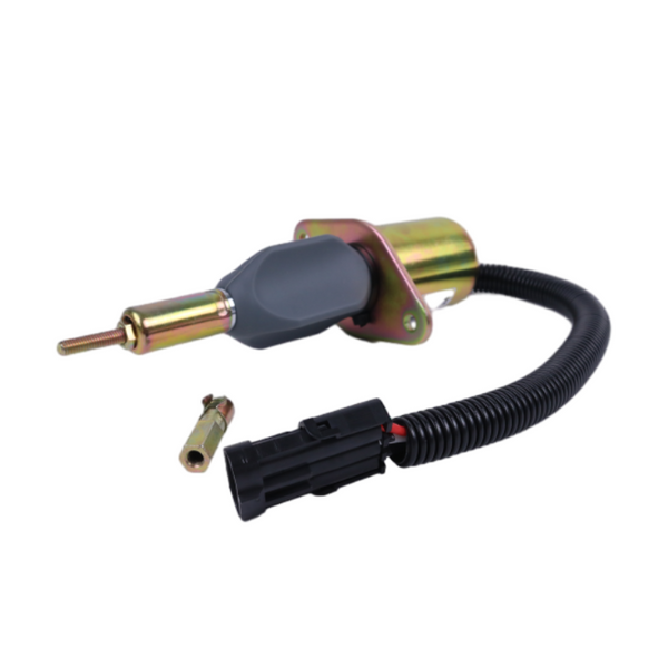 Replacement New 24V Shutoff Solenoid 6732-82-9120 for Komatsu Engine S6D102E-1 SA6D102E-2 Wheel Loader WA250-3MC Forklift FD80HD-8