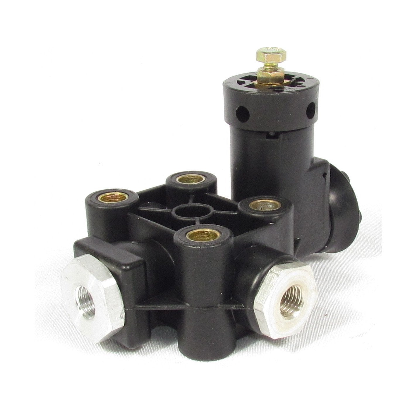 thumbnail image 2 of Fit For Haldex Freightliner Kenworth 4 Second Dely KN27000 90554241 Height Leveling Control Air Valve Kit 2 of 13