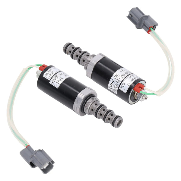 Replacement Hydraulic Pump Solenoid Valve KDRDE5KR‑20 40C07‑203A YN35V0004F1 For Kobelco Excavator SK200-2