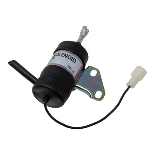 Replacement 12V Fuel Shutoff Solenoid 16851-60010 Compatible With Kubota BX1830D BX2230D BX24D BX25