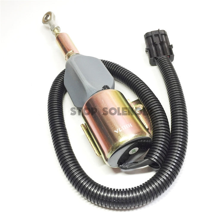 New Fuel Shutoff Solenoid 3939703 24V For Cummins 6BT 5.9L Engine Exca ...