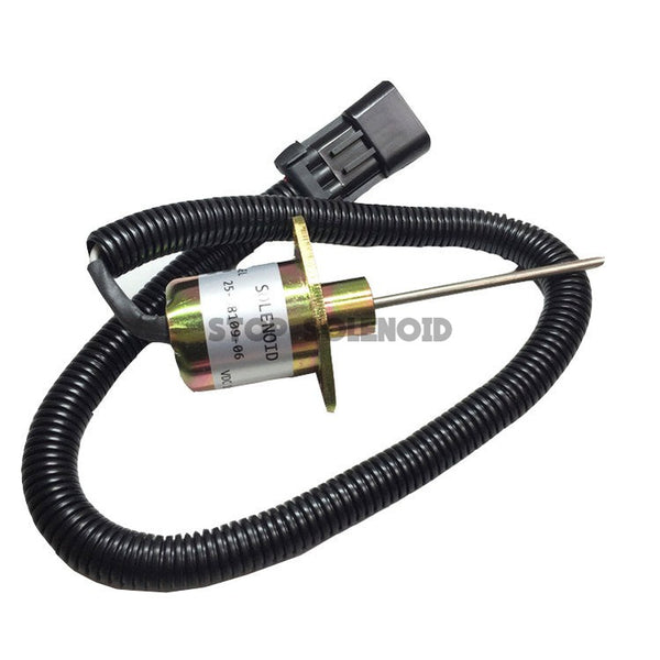 25-38109-06 Stop Solenoid For Kubota 05 06 Series SA-4668-S
